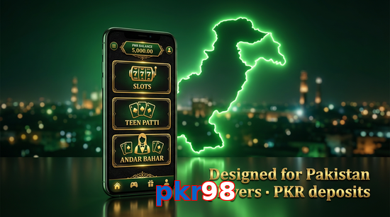 Main screen of Pkr98 pk page for PK players